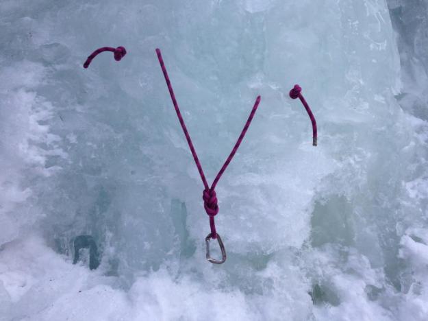 Jive-Ass Ice Rappel Anchor